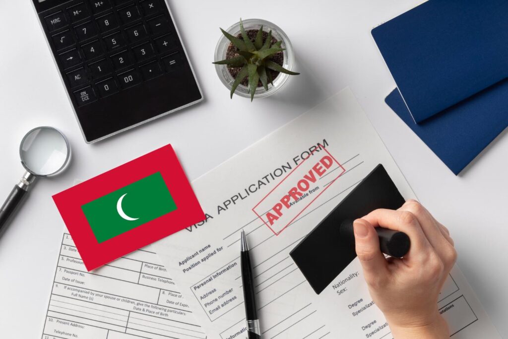 Maldives work permit processing